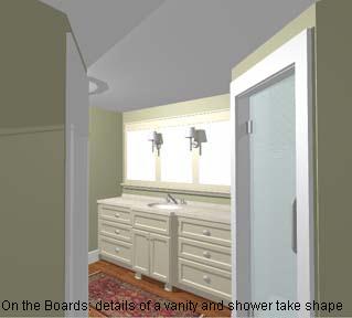 3D architectural sketch