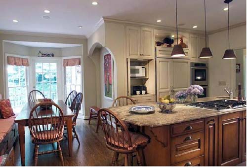 microwave kitchen