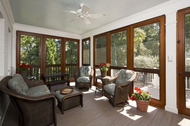 Screen Porch Addition to Home | Chevy Chase, MD