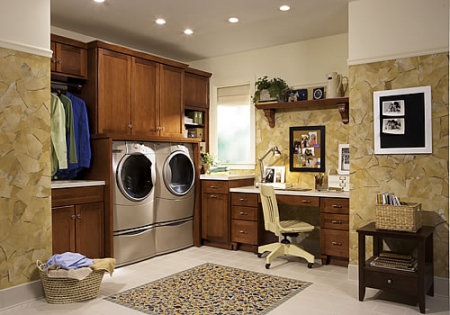 The Modern Laundry Room Is A Balance of Function and Efficiency