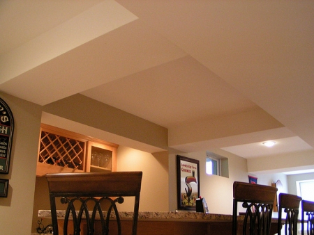 Replacing Your Basement Ceiling Using Drywall